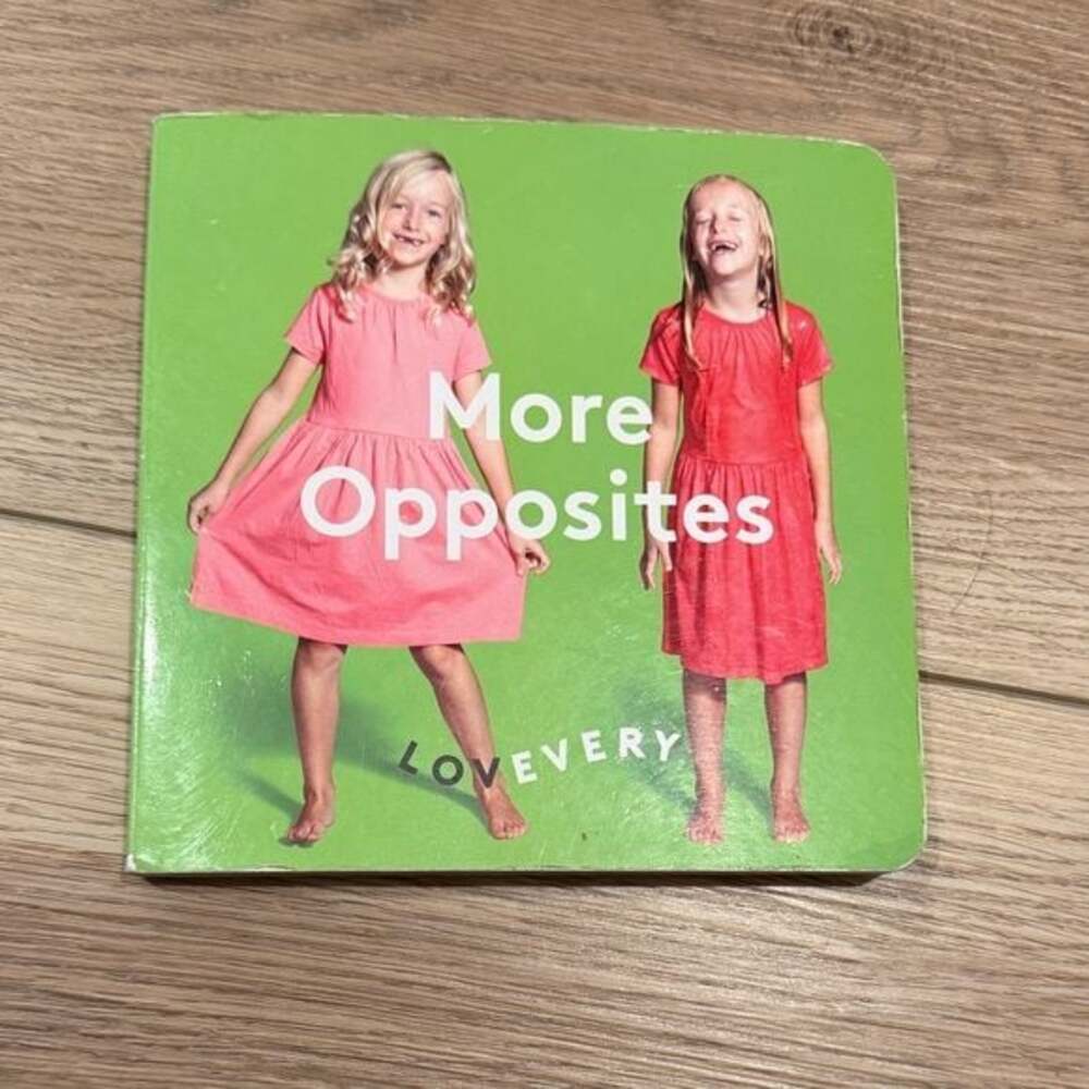 Lovevery More Opposites Board Book